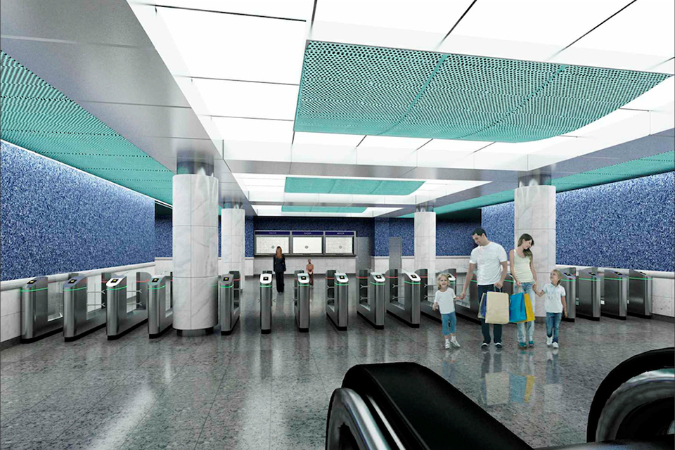 Рядом с ЖК «Речной» открылась новая станция метро